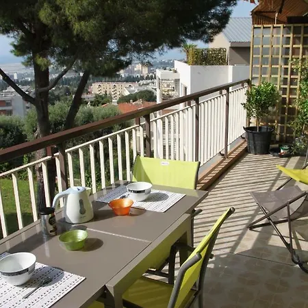 Oasis Mediterraneen Piscine & Parking Calme Absolu Nice Exterior photo